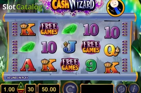 Οθόνη διασποράς. Cash Wizard Κουλοχέρης