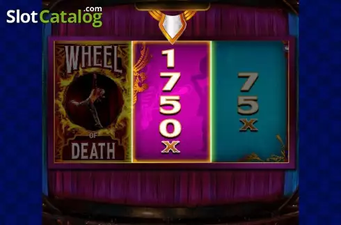 Bonus wheel κινητή οθόνη. Cirque Du Soleil Kooza Κουλοχέρης
