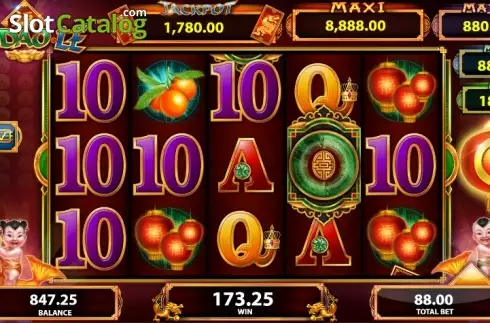 Win screen. Fu Dao Le Κουλοχέρης
