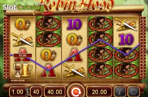 Win screen. Lady Robin Hood Κουλοχέρης