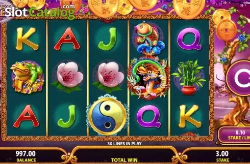 Οθόνη καρούλι. Lucky Tree Κουλοχέρης