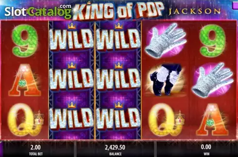 Οθόνη 4. Michael Jackson King of Pop Κουλοχέρης