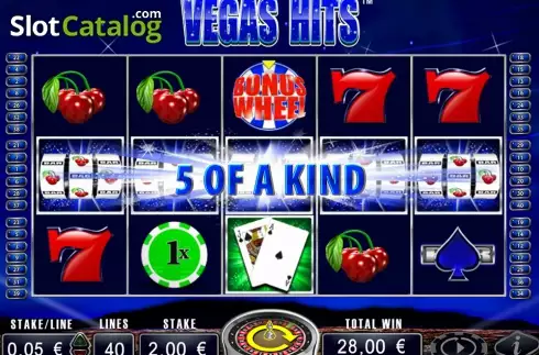 Οθόνη3. Vegas Hits Κουλοχέρης