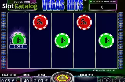 Οθόνη6. Vegas Hits Κουλοχέρης