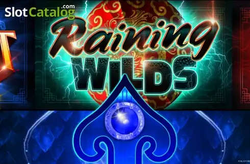 Η οθόνη Raining Wilds. Dragon Spin Κουλοχέρης