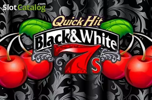 Quick Hit Black & White 7s Λογότυπο Quick Hit Black & White 7s Λογότυπο