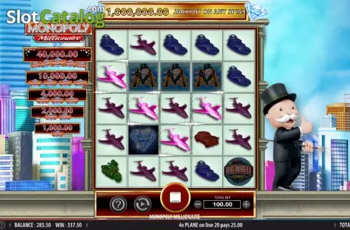 Οθόνη5. Monopoly Millionaire Κουλοχέρης