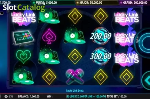 Οθόνη9. Lucky Link Beats Κουλοχέρης