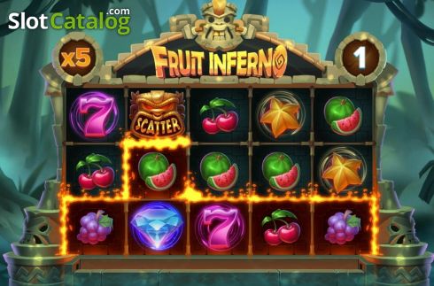 Οθόνη5. Fruit Inferno Κουλοχέρης