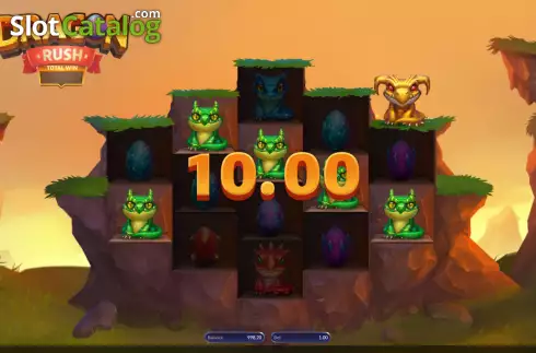 Οθόνη3. Dragon Rush Κουλοχέρης