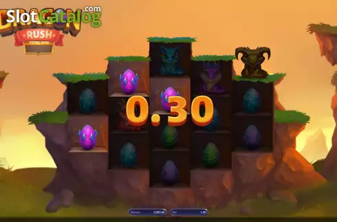 Οθόνη4. Dragon Rush Κουλοχέρης