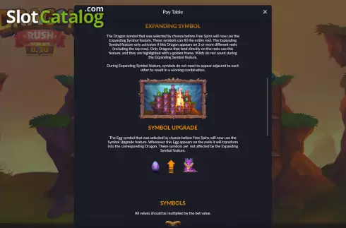 Οθόνη6. Dragon Rush Κουλοχέρης
