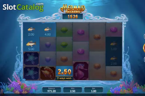 Οθόνη7. Mermaid Megaways Κουλοχέρης