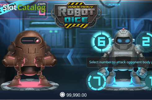 Οθόνη4. Robotic Dice Κουλοχέρης
