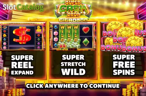 Οθόνη2. Super Cash Drop Gigablox Κουλοχέρης