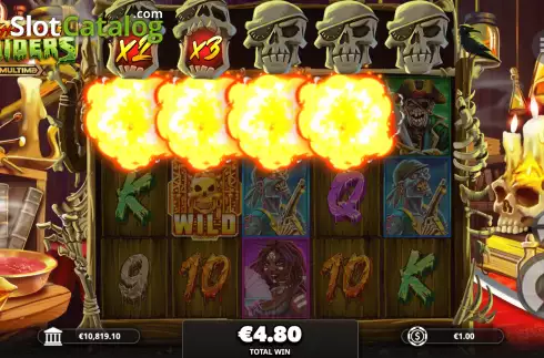 Οθόνη8. Shadow Raiders MultiMax Κουλοχέρης