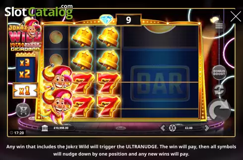 Οθόνη7. Jokrz Wild UltraNudge GigaBlox Κουλοχέρης