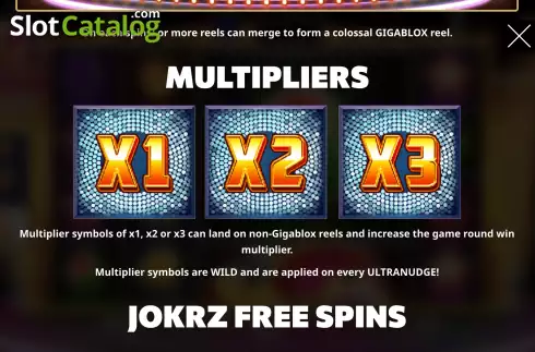 Οθόνη9. Jokrz Wild UltraNudge GigaBlox Κουλοχέρης