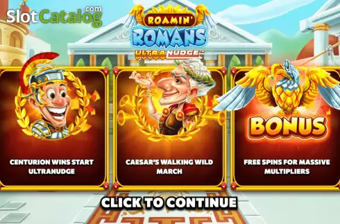 Οθόνη2. Roamin Romans UltraNudge Κουλοχέρης 