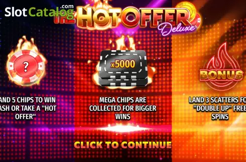 Οθόνη2. Hot Offer Deluxe Κουλοχέρης