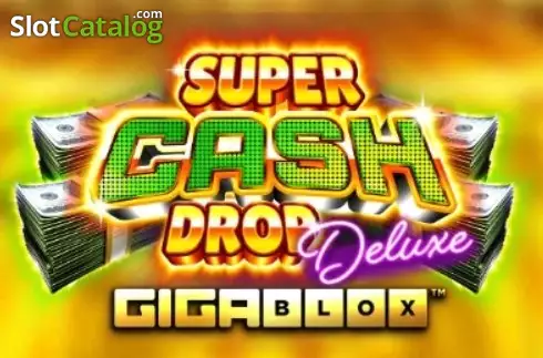 Super Cash Drop Deluxe Gigablox Λογότυπο Super Cash Drop Deluxe Gigablox Λογότυπο
