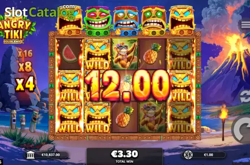 Οθόνη3. Angry Tiki DoubleMax Κουλοχέρης