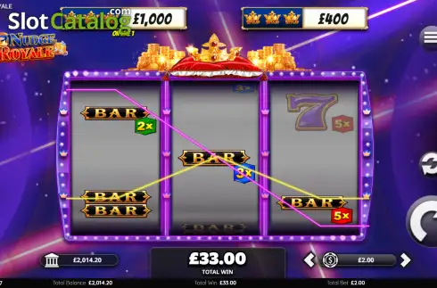 Οθόνη3. Nudge Royale Κουλοχέρης