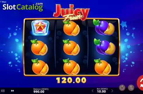 Οθόνη3. Juicy Fruits 27 Ways Κουλοχέρης