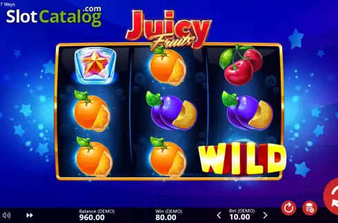 Οθόνη6. Juicy Fruits 27 Ways Κουλοχέρης