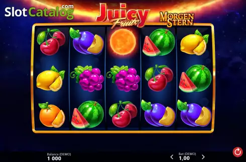 Οθόνη2. Juicy Fruits Morgenstern Κουλοχέρης
