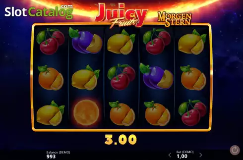 Οθόνη3. Juicy Fruits Morgenstern Κουλοχέρης