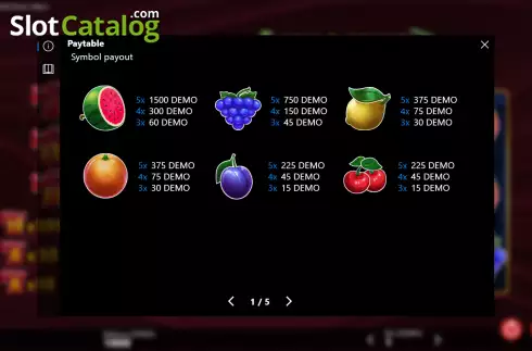Οθόνη6. Shiny Fruity Seven 10 Lines Hold and Collect Κουλοχέρης