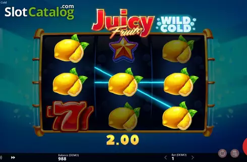 Οθόνη5. Juicy Fruits Wild Cold Κουλοχέρης