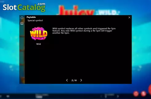 Οθόνη8. Juicy Fruits Wild Cold Κουλοχέρης