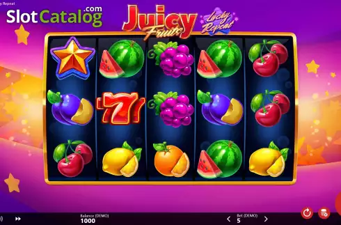 Οθόνη2. Juicy Fruits Lucky Repeat Κουλοχέρης