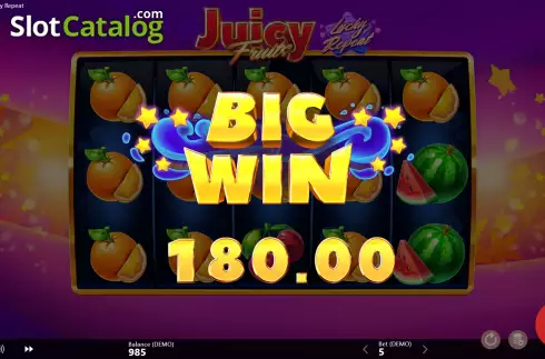 Οθόνη4. Juicy Fruits Lucky Repeat Κουλοχέρης
