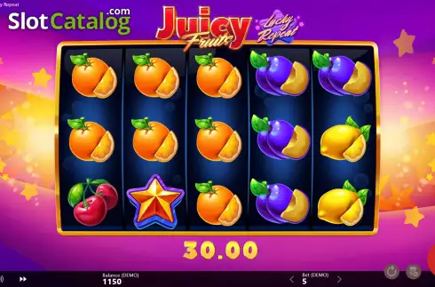 Οθόνη3. Juicy Fruits Lucky Repeat Κουλοχέρης