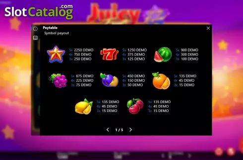 Οθόνη8. Juicy Fruits Lucky Repeat Κουλοχέρης
