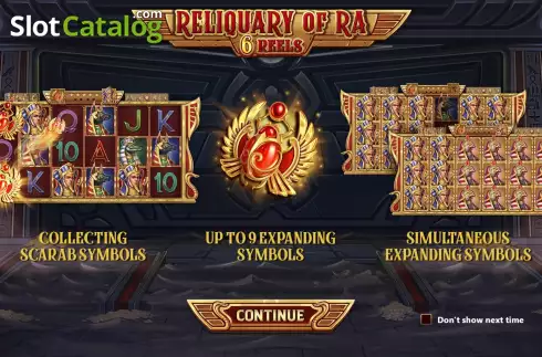 Οθόνη2. Reliquary Of Ra 6 Reels Κουλοχέρης 