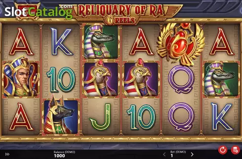 Οθόνη4. Reliquary Of Ra 6 Reels Κουλοχέρης 