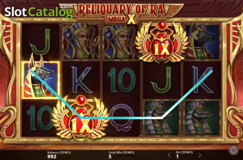 Οθόνη5. Reliquary of Ra MegaX Κουλοχέρης 