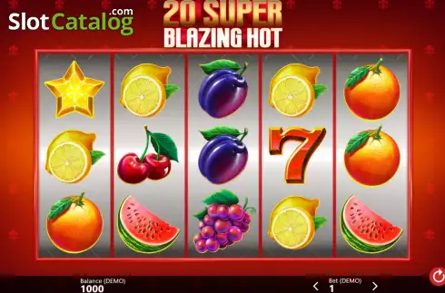 Οθόνη2. 20 Super Blazing Hot Κουλοχέρης