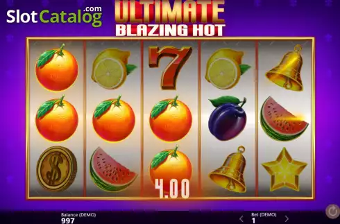 Οθόνη4. Ultimate Blazing Hot Κουλοχέρης