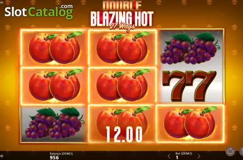 Οθόνη3. Double Blazing Hot 27 Ways Κουλοχέρης