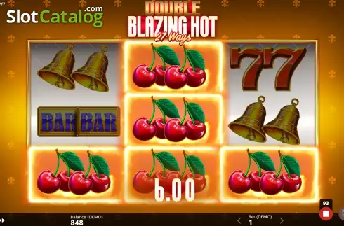 Οθόνη6. Double Blazing Hot 27 Ways Κουλοχέρης