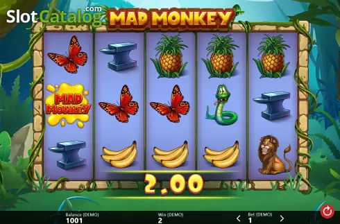Οθόνη4. Mad Monkey Κουλοχέρης