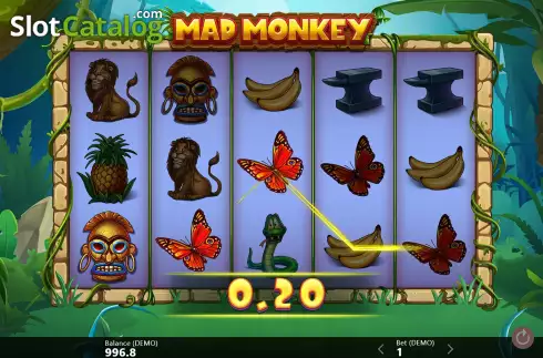 Οθόνη6. Mad Monkey Κουλοχέρης