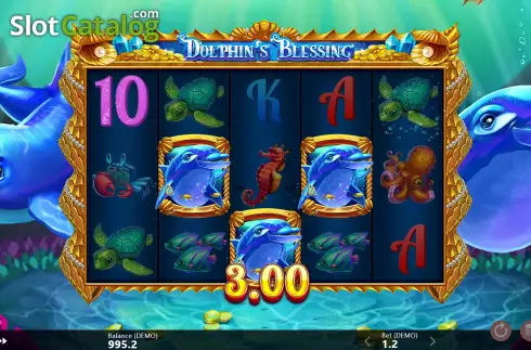 Οθόνη3. Dolphin’s Blessing Κουλοχέρης