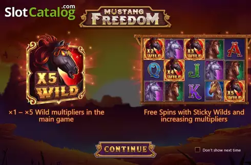 Οθόνη2. Mustang Freedom Κουλοχέρης