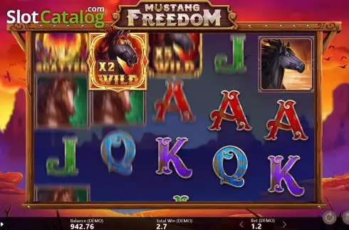Οθόνη8. Mustang Freedom Κουλοχέρης